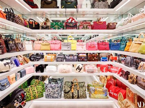 kylie jenner purse closet